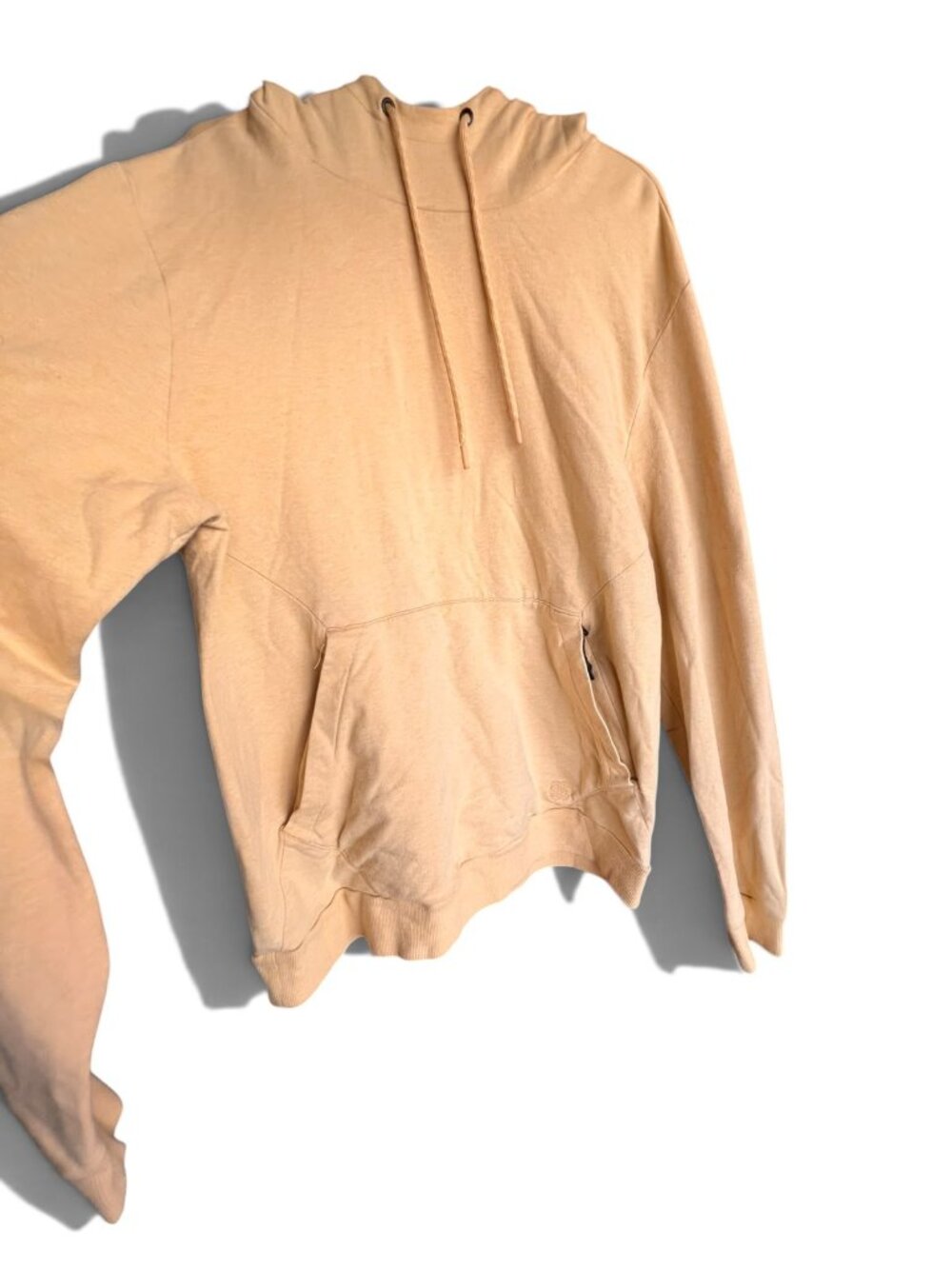 FLX Yellow Pullover Hoodie Sweatshirt Pocket Large